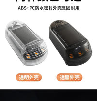 货车LED太阳能车顶灯汽车皮卡免接线爆闪灯泡导流罩彩灯改装配件