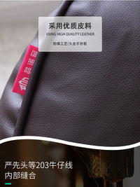酒红色懒人沙发豆袋单人小户型轻奢皮质榻榻米享受粒子卧室可拆洗