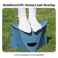 Foldable Accordion Paper Stool Easy to Carry Portable Seating Folds Flat foldable Seat Lightweight for event Attendees, Outdoor aficionados, Music events, Outdoors, Camping, Waiting in line