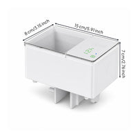 Digital Aquarium Feeder Portion Control Dry Food Storage for Busy Fish Keepers