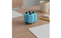 Reusable 4-in-1 Arithmetic Stamp Refillable Ink Addition Subtraction Question Roller Educational Toy for Students