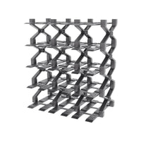 Matte Display Rack with Wheel Blocks Space-Saving Model Car Display Organizer Compact Toy Car Garage Sturdy for Collectors