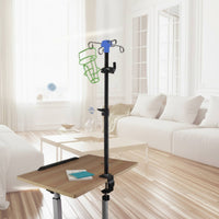 Telescoping Bedside Stand Height-Adjustable for Patients