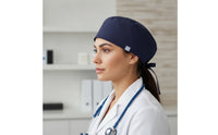 Cotton Cap Lightweight Cap with Tie Strings Sweat-Absorbing