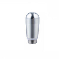 Universal Fit Coffee Machine Steam Nozzle Corrosion-Resistant Milk Frother Nozzle Head Easy Installation Stainless Steel Milk Foam Spout Detachable for Baristas