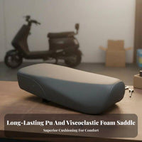 High-End Electric Scooter Saddle Comfortable Cushion E-Scooter Replacement Seat Ergonomic Design for DIY Enthusiasts, Adults, City Commuting
