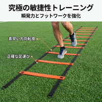 Agility Training Set, Training Equipment, Soccer, Agility, Training Gear, Explosive Power Enhancement, Footwork Practice Ladder, With Storage Bag
