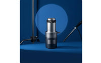 Projection Lamp Attachment Sharp Projection Attachment with Lens Focused Pattern Casting Device for Photographers