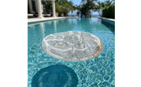 Inflatable Drink Tray Portable Buoyant Tray with Beverage Holders Quick Inflation Float