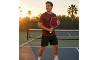 Rounded Rectangular Pickleball Paddle with Perimeter Guard Non-Slip Textured Pickleball Paddle