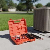Flaring Tool with Carrying Case Organized Tubing Flaring Tool Set Portable Hand Tools for Plumbers
