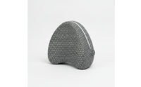 Washable Heart-Shaped Leg Pillow Contoured Memory Foam Leg Pillow Orthopedic Soft for Sleeping