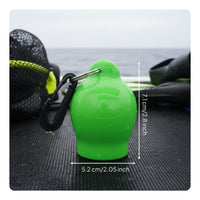 Dustproof Second Stage Regulator Dust Cap Bright Colors Second Stage Regulator Cover Fun Design Underwater Mouthpiece Cap Long-Lasting PVC Material