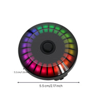 Multicolor Cycle Rear Light Rechargeable Bike Tail Light Compact High-Visibility for Commuting