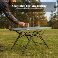 FoldaB & Le Design Quick-Open TaB & Le Easy Setup foldaB & Le Utility Surface sturdy Outdoor Gear sturdyDuty for Campers, outdoor mealkers, Travelers, Camping, outdoor meals, outdoor meal, Beach