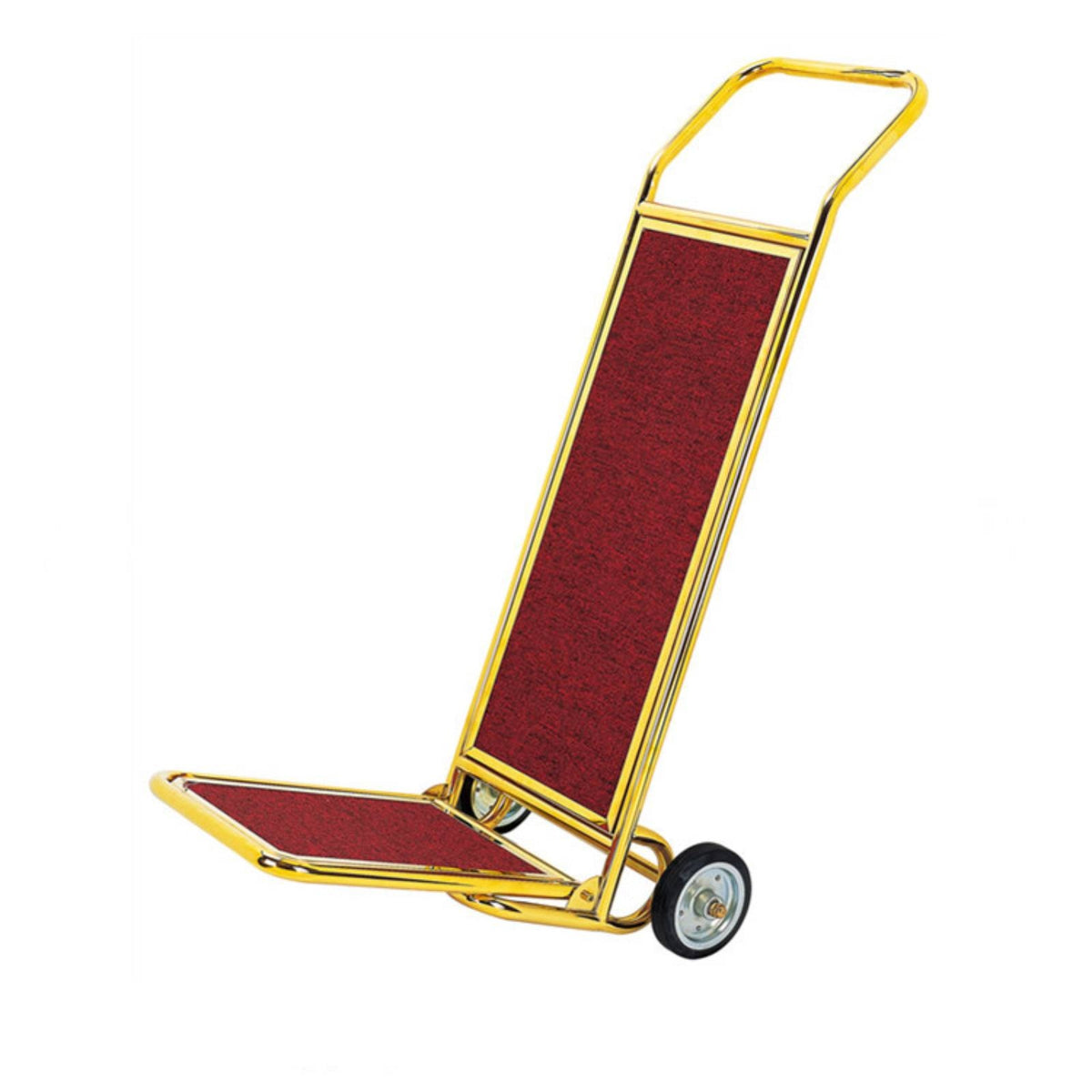 Foldable Luggage Trolley Compact Foldable Luggage Cart Small Hand Truck Portable Trolley for Hotels, Lobby, Hospitality