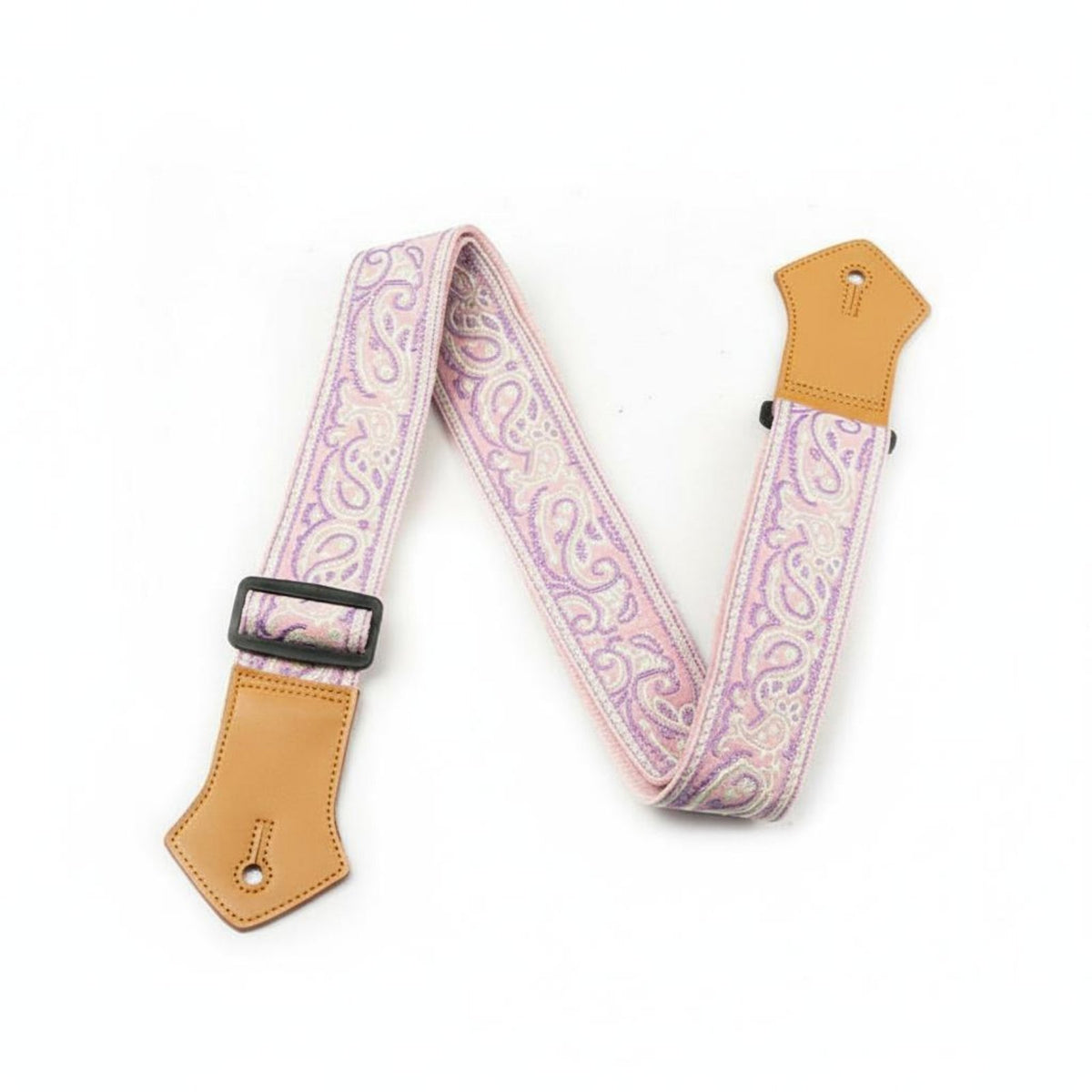 Guitar Strap Universal Compatibility Adjustable Guitar Strap Wide 2-Inch Design Musical Instrument Accessory