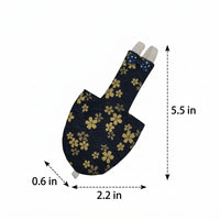 Bird Diaper Nappy for Parrot, Patterned Material with Bow Tie Straps, Reusable Bird Cloth for Parakeet Cockatiel Outdoor Use