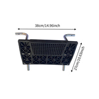 Inflatable Boat Motor Bracket Reinforced Boat Motor Mounting Bracket Watercraft Accessory Grid-Style Ribbed