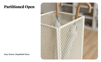 Installation-No-Installation Golf Club Storage Rack Space-Saving Freestanding Multi-Compartment Organizer Sturdy Construction Entryway Umbrella Basket for Shop Owners, Shop, Office, Hallway