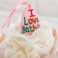 Creative Ice Cream Shaped Bath Sponge Shower Loofah