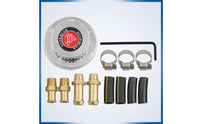 Petrol Pressure Regulator with Gauge Performance Blocked-Port Petrol Regulator Analog for Car Enthusiasts