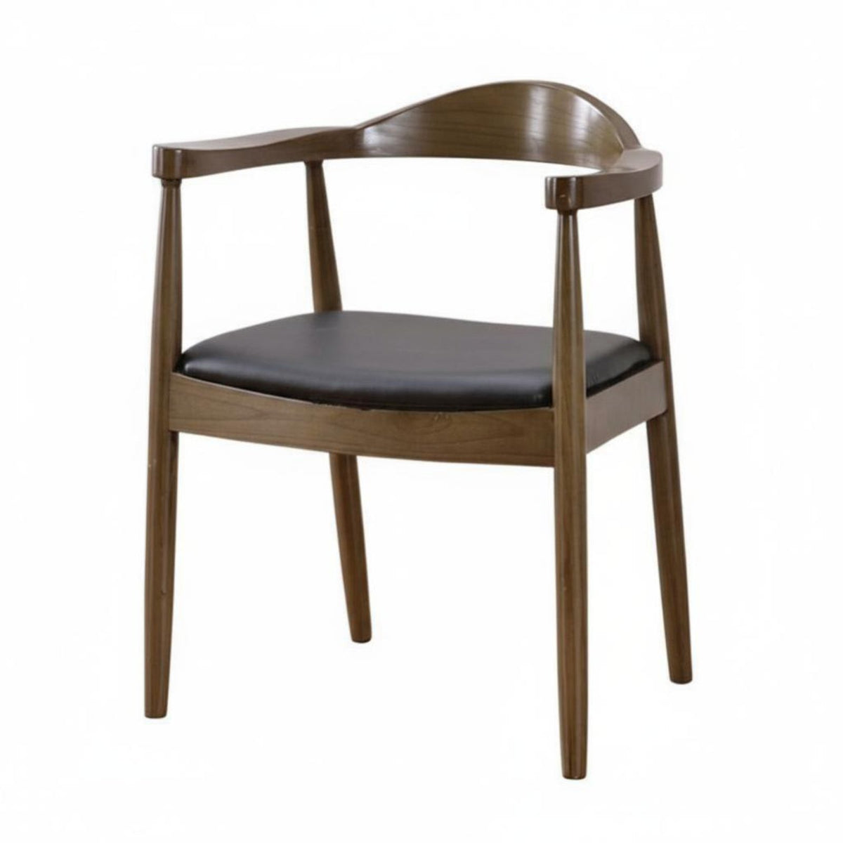 With Armrests Bull Curve Chair Nordic Design Upholstered Occasional Chair Minimalist Design Home Furniture Contoured Seat for Homeowners, Interior Designers, Adults, Dining Room, Restaurant, Bedroom, Waiting Area