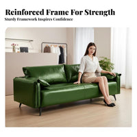French and aesthetic Two-Seater Loveseat Light Luxury 2-Seater Loveseat Vintage Design Sofa Retro styling for Apartment Dwellers, Boutique Owners, Homeowners, Reception Area, Lounge, Office, Bedroom