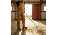 Chicken Manure Scooper with Long Handle Easy-to-Clean Chicken Coop Cleaner Ladle Ergonomic Sifting with Long Handle for Fowl Farmers