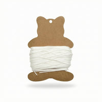 Winding Card with Hole Lightweight Cardboard Bobbin Winding Card Compact Thread Organizer Reusable for Sewing Enthusiasts
