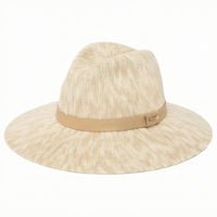 Knit Fedora Foldable Wide Brim Fedora Lightweight for Beach