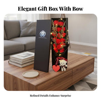 Long-Lasting Soap Blossom Arrangement Gift Box Beautifully Packaged Rectangular Blossom Gift Box Pollen-without for Mom, Birthdays, Birthday