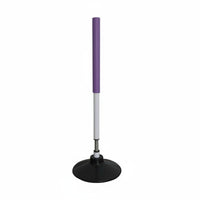 Tumbler Training Pole Foam Padded Weighted Base Agility Pole Indoor Outdoor Use Agility Training Poles for Athletes, Coaches, Basketball Court, Gym