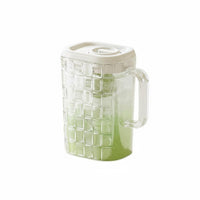 Wide Mouth Design Cold Water Pitcher Lid with Strainer Large Capacity Juice Jug Leak-Proof-Clear Spout for Families, Party Hosts