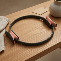 Integrated Hand Grips Pilates Resistance Loop Detachable Pilates Loop Textured Exercise Circle Flexible