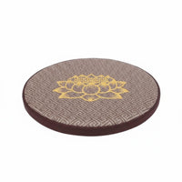 Breathable Lotus Meditation Mat Lightweight Anti-Slip Floor Cushion Easy to Carry for Outdoor