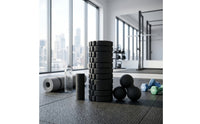 4 Pieces Foam Roller Kit Deep Tissue Fitness Equipment Portable for Yogis