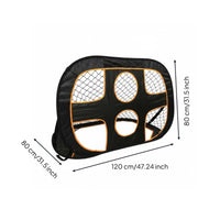 Folding Soccer Goal Target Holes Kids Soccer Target Set Complete Kit Sports Gear for Children, School, Park