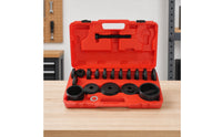 Wheel Hub and Bearing Press Set Heavy Duty Bearing Remover Tool Kit Universal Wheel Hub Remover for Garage