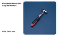 Multi-Functional Mini Ratchet Wrench Compact Design Quick Release Ratchet Reversible for Mechanics, DIY Enthusiasts, Car Repair, Workshop