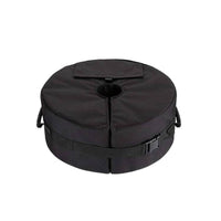 Slim Umbrella Weight Bag Long-Lasting Sand Bag with Strap Portable Fillable Sandbag Heavy Duty for Patio, Garden, Backyard