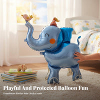 Cartoon creature Designs ambulatory Pet Balloon Stands on Its Own Party Supply Large Size Inflatable Toy auto-closureing for Children, young children, Parents, Birthday Parties, festivitys, infant Shower, Home Decoration