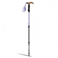 Trekking Pole with T-Handle Telescopic Hiking Stick with EVA Grip Collapsible Trekking Poles Adjustable Collapsible Hiking Poles