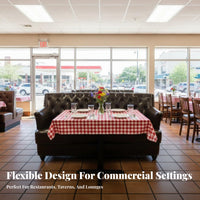 Two-Seater Banquette Set Vintage Retro design Cafe Booth Complete Table and Chair Combination Restaurant Seating for Coffee Shops, Restaurants, eaterys