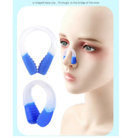 Anti-Slip Swimming Nose Clip with Storage Case Comfortable Swimming Nose Clip Ergonomic Portable for Pool