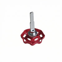 Wheel-Wheel Key Blank Industrial Style Small Decor Hanging Ornament