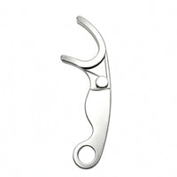 Reusable Stainless Steel Floss Pick Curved U-Shaped Floss Pick Compact