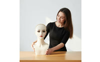 Hairpiece Mannequin Head Easy to Use Female Mannequin Head Stable Base for Photo Photography