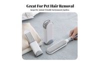Gentle on Textile S Reusable Textile Fuzz Remover Travel Size Included Pet Hair Remover Brush for Dog Owners, Professionals, Home, Car
