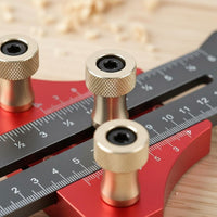 Adjustable Pressure Table Saw Fence Stop Easy to Use Roller Feed Guide Accurate Cuts Wood Cutting Limit Guide Safe Operation for Woodworkers, Carpenters, Workshop